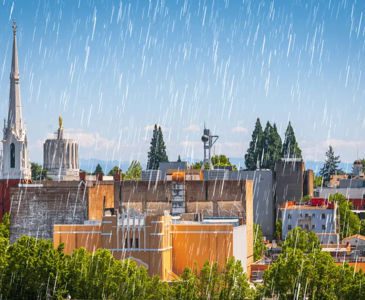rains in salem oregon