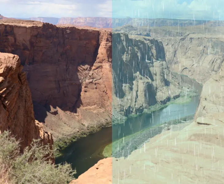 rain shadow effect impact in page