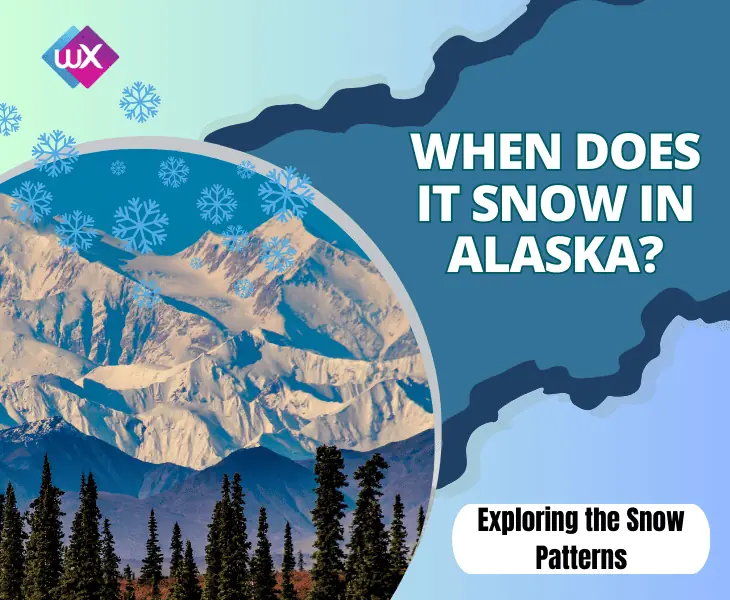 when does it snow in alaska