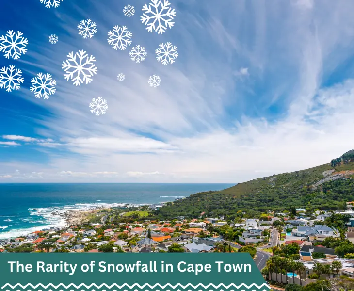 rarity of snowfall in cape town