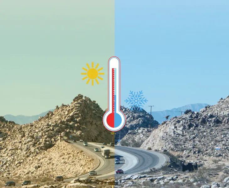 temperature in apple valley