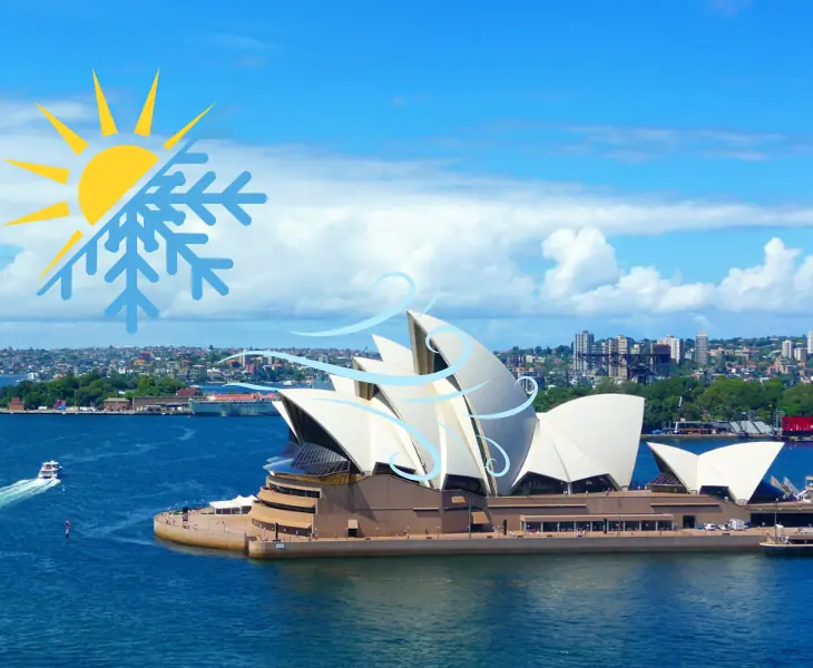 sydney australia during cold season
