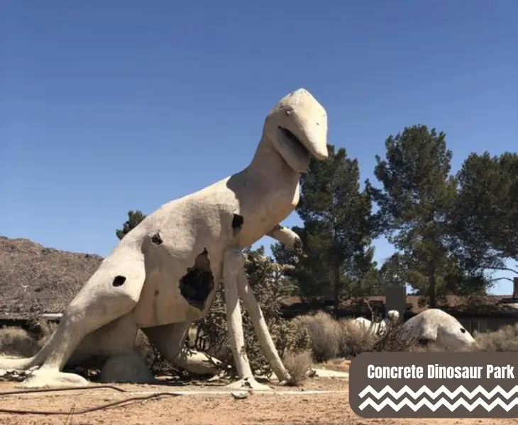 apple valley concrete dinousaurs