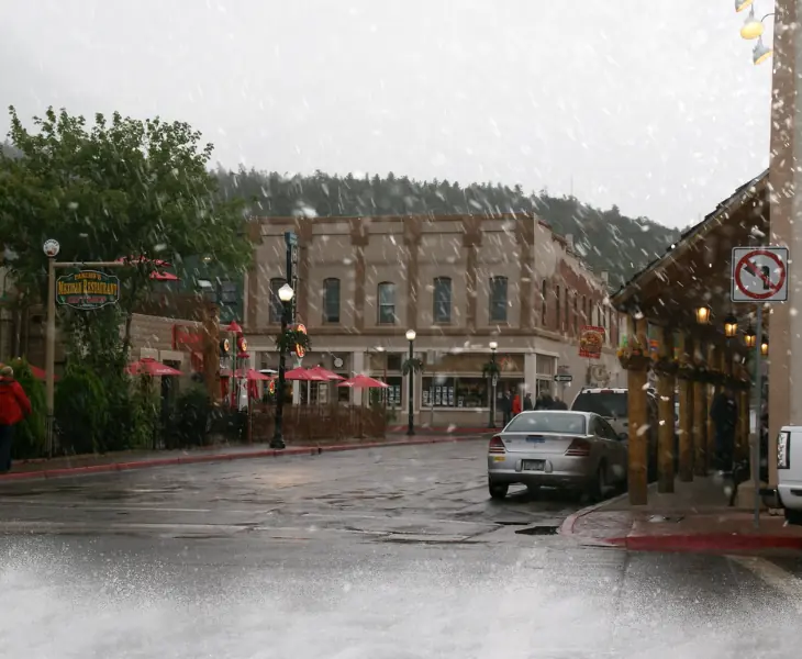 downtown in williams