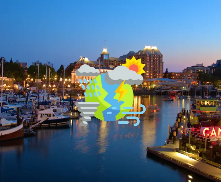 victoria bc snowfall factors