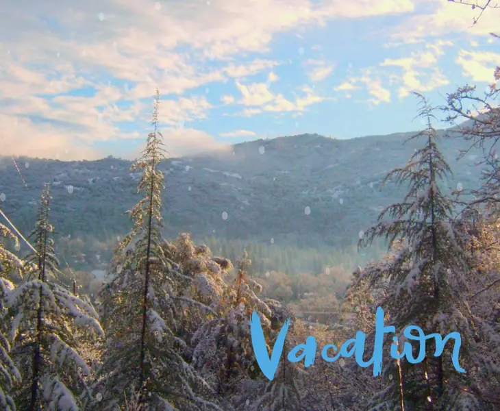 winter vacation in oakhurst