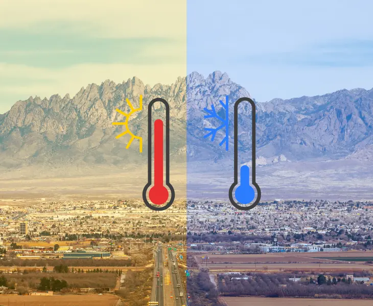las cruces temperature 
