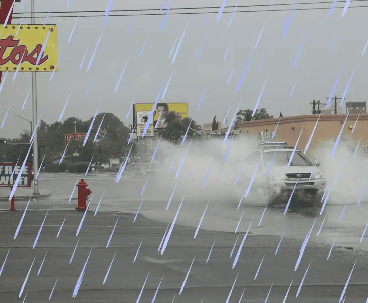rainfall months in las cruces