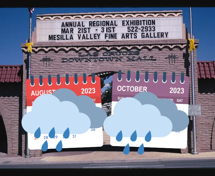 seasonal variability in las cruces