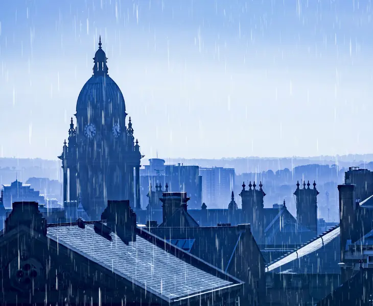 rainfall impact in leeds