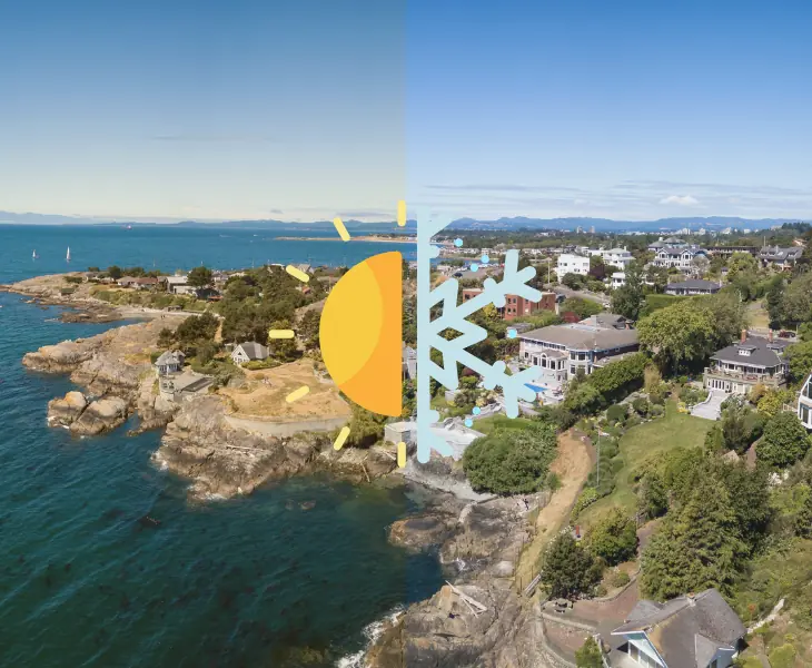 victoria bc summer and winter