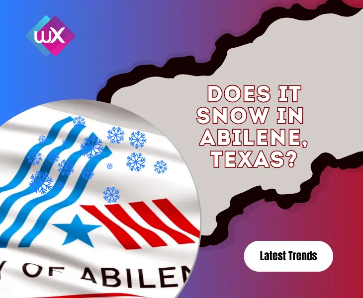 does it snow in abilene texas
