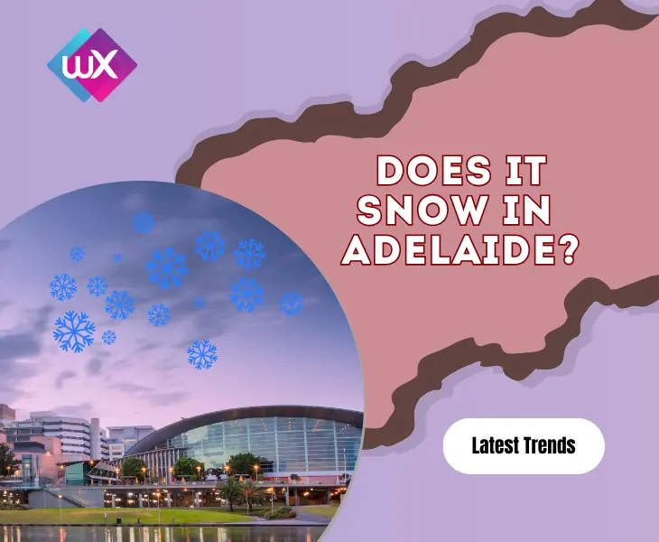 does it snow in adelaide