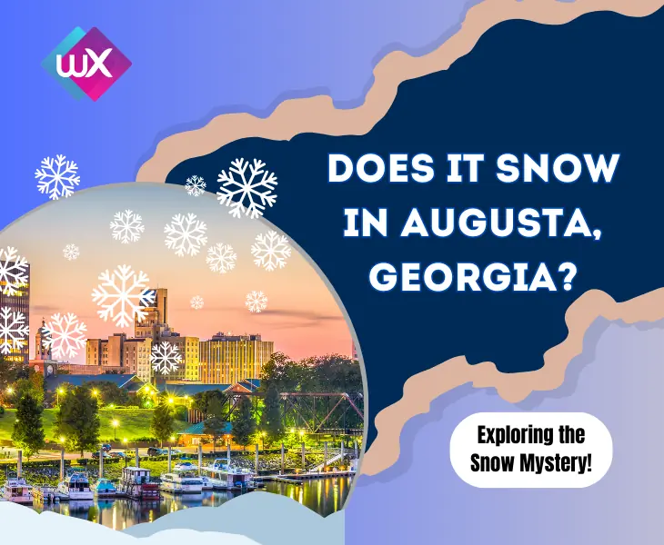 does it snow in augusta georgia