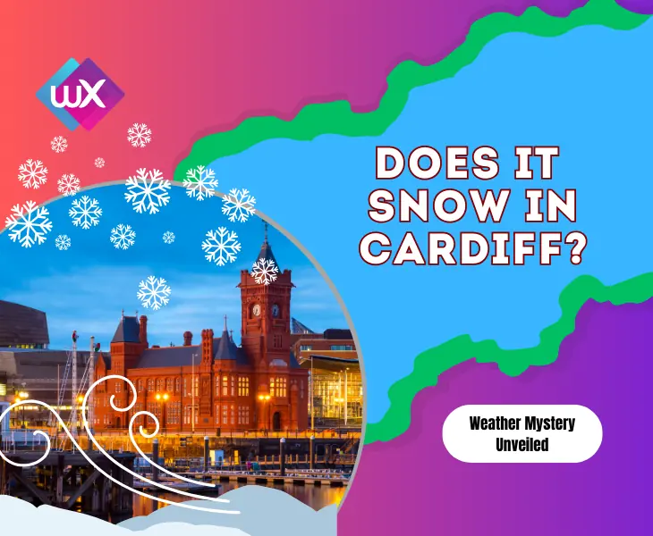 does it snow in cardiff