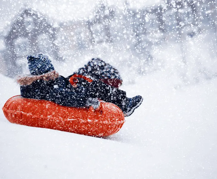 snow tubing in williams az