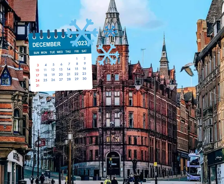 nottingham when to expect snow
