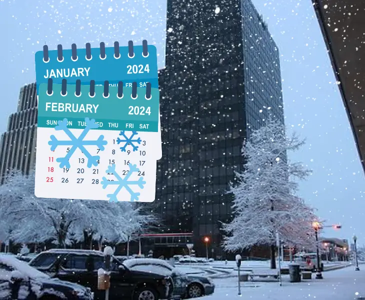 tyler texas when to snow