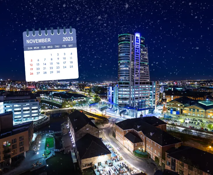 leeds when will snow