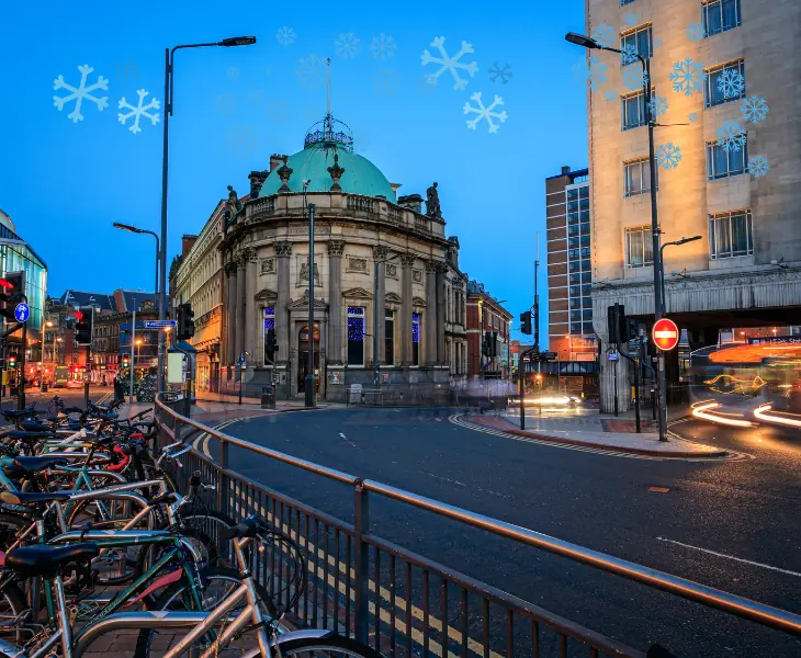 leeds snow is rare