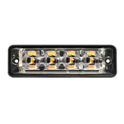 Blixtljus Super-Slim R65 4LED Amber