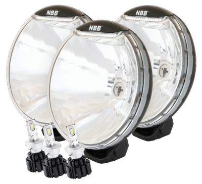 3-PACK Ekstra lys NBB Alpha 225 Premium LED