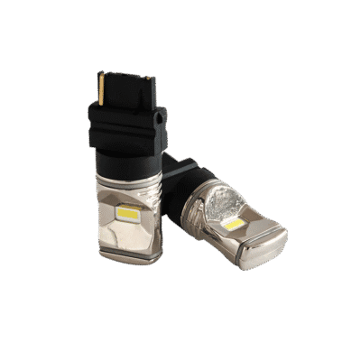 T25|3156 LED krom hvit