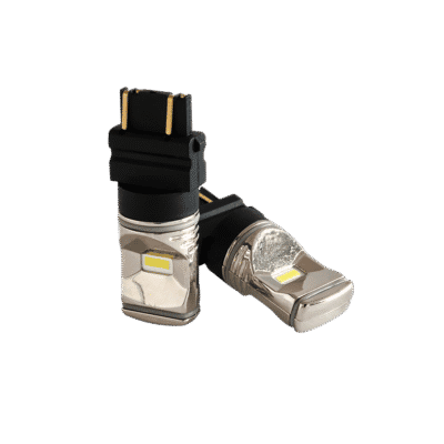 T25|3157 LED krom hvit