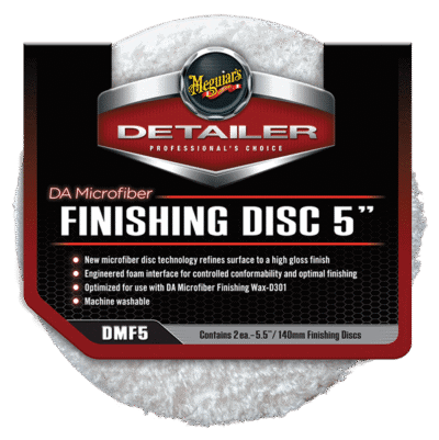 Meguiar's DA Microfiber Finishing Pad 5″ 2-pack