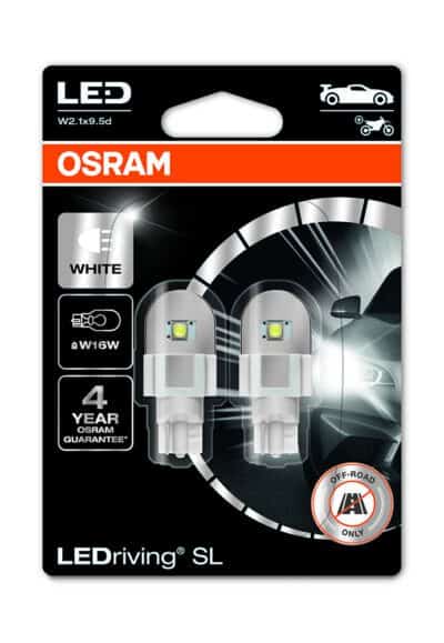 LEDriving® LED-Lampe SL W16W | T15 | Weiß