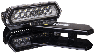 NBB Alpha 230 Pro LED extraljusramp