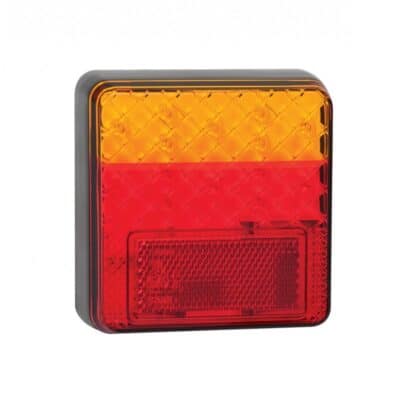 Luz trasera 100ARME Roja (12/24V)