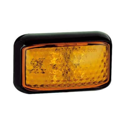 Sidemarkør 4LED Gul