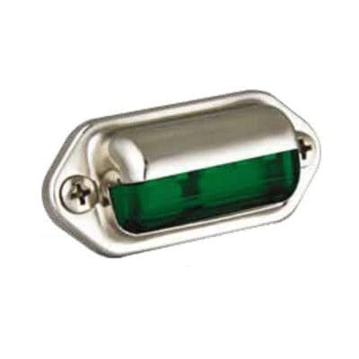 Trinnlampe krom|grønn