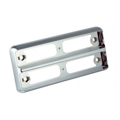 Lampestativ for 2 stk 200mm | Krom