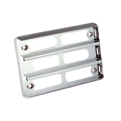 Lamperamme for 3 stk 200 mm | krom