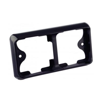 Lamperamme 2×80-serien Svart