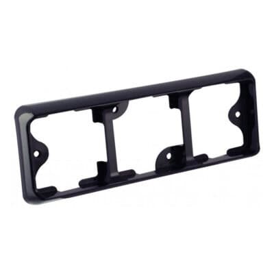 Lamperamme 3×80-serien Svart