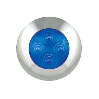 Innvendig lys Ø75mm|Blå 12V
