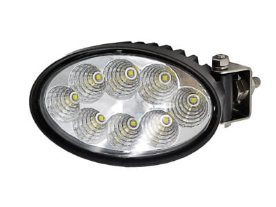 BriodLights LED-arbeidslys oval med svingbar sidebrakett