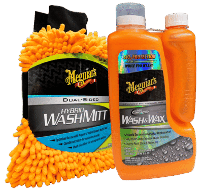HYBRID-pakke fra Meguiar's | 1,4 l med vaskehandske