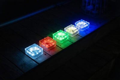 Solcellelampen Cube