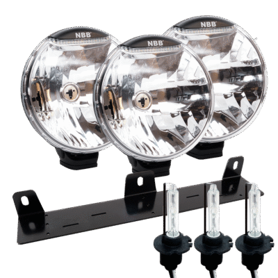 3-PACK Ekstra lys NBB Alpha 225 60W Xenon