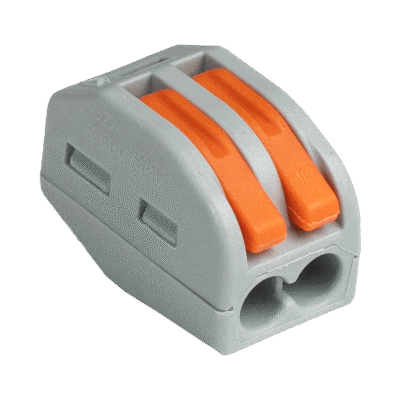 Luxtar Lever Nut Wire Connector | 2 Port | LXPCT-212