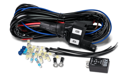 Luxtar Reläkabelsats Master & Slave  X 4 | 12V | 80A Relä