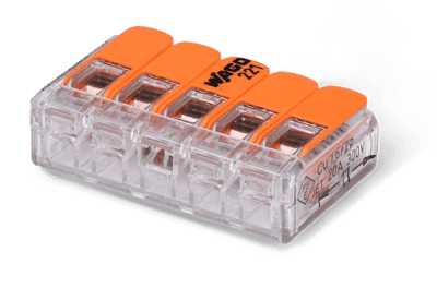 Wago 221-415 Splicing connector with levers | 5-conductor