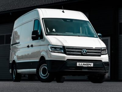 Volkswagen Lumen varevogn til 2024+ model med moderne design og funktionelt udseende.