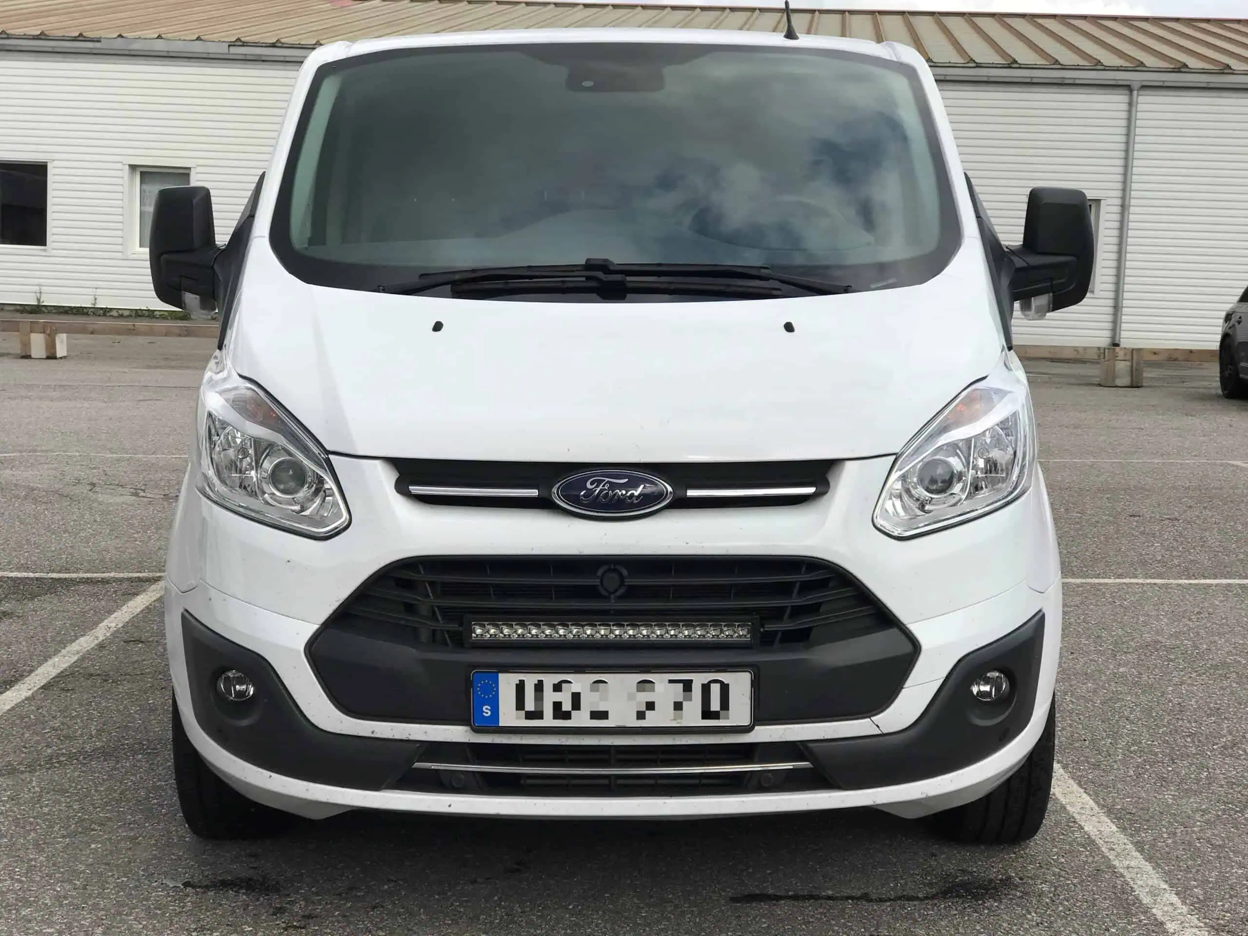 Ford Transit med Luxtar X20
