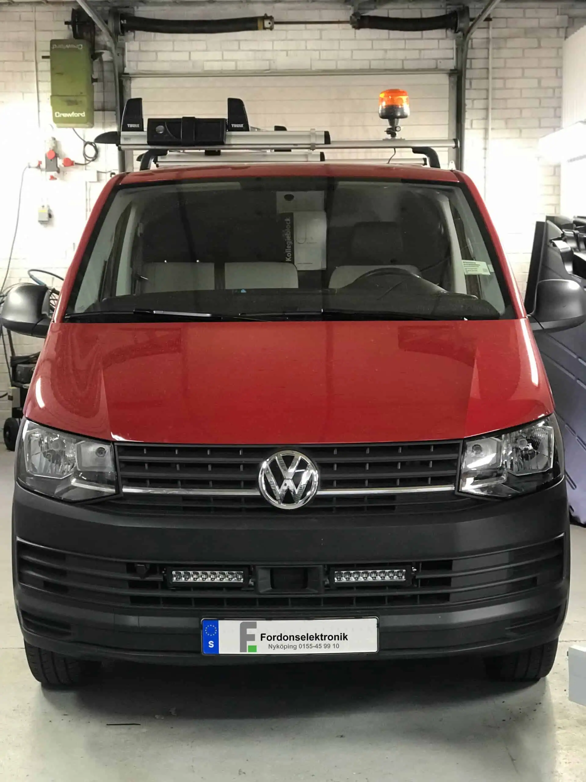 Volkswagen Transporter med Luxtar X12