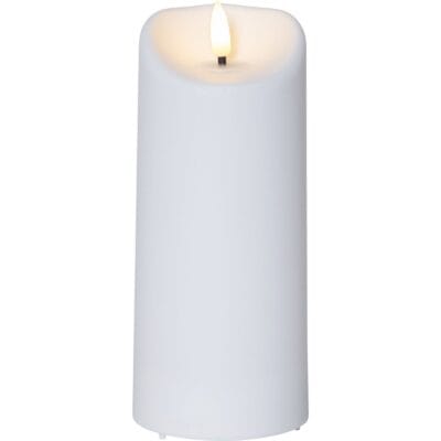 Star Trading - LED-kynttilänliekki - 18 cm - Valkoinen